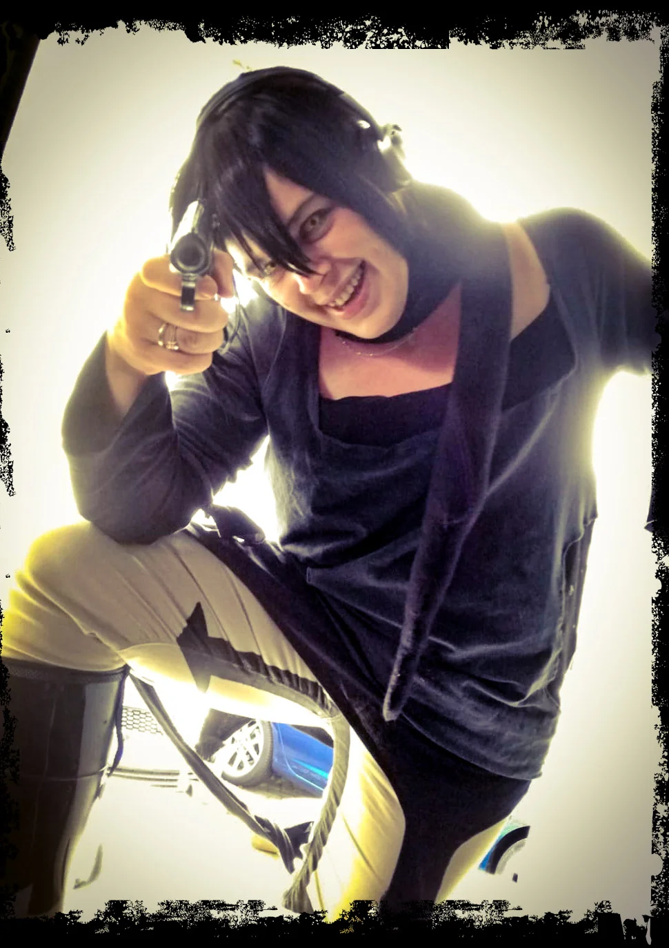 Cosplay-Cover: Kuroha (Dark Konoha)