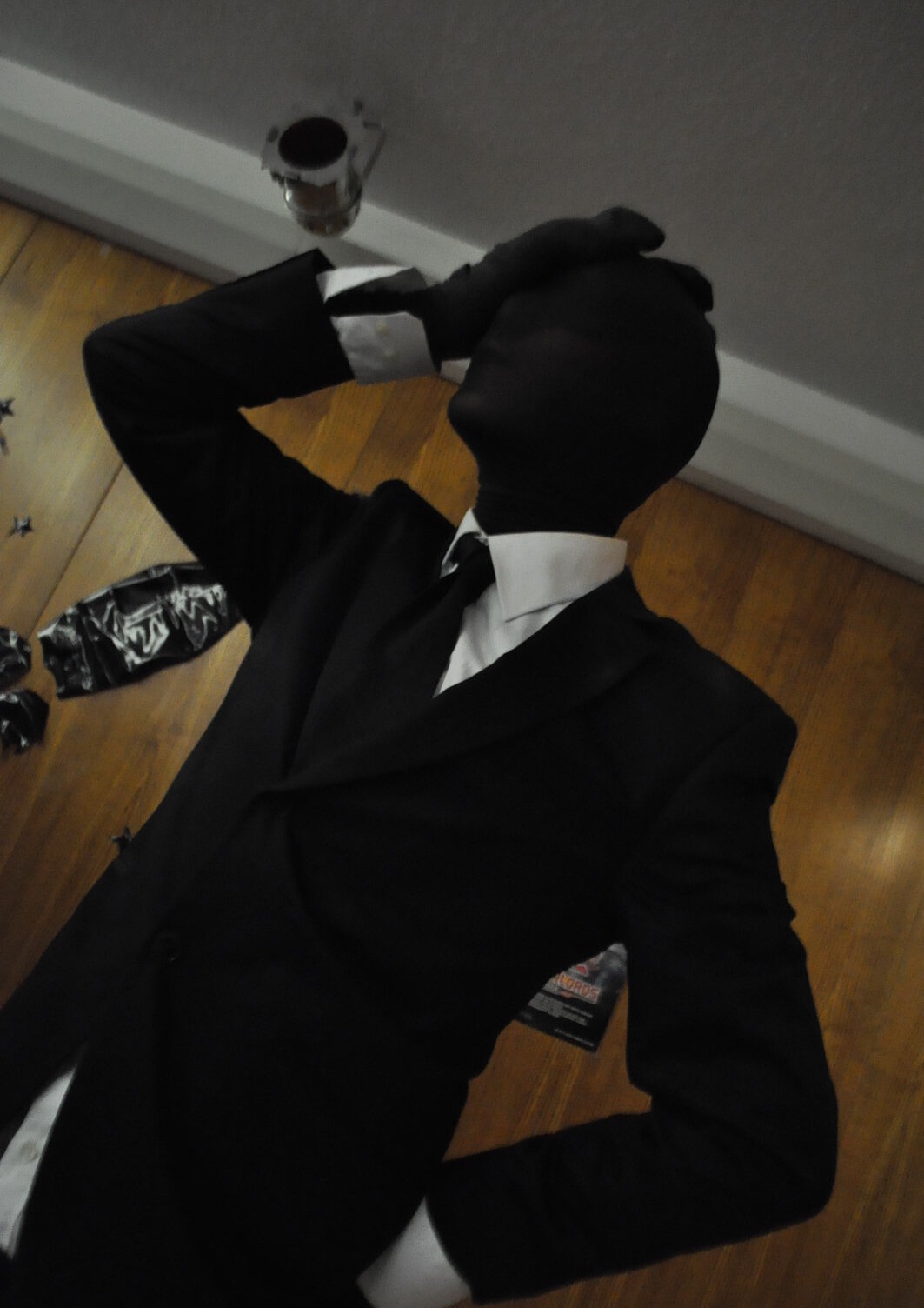 Cosplay-Cover: Slenderman(Black)