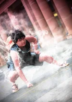 Cosplay-Cover: Monkey D. Luffy ♪ Film Gold - Black / Battle Suit