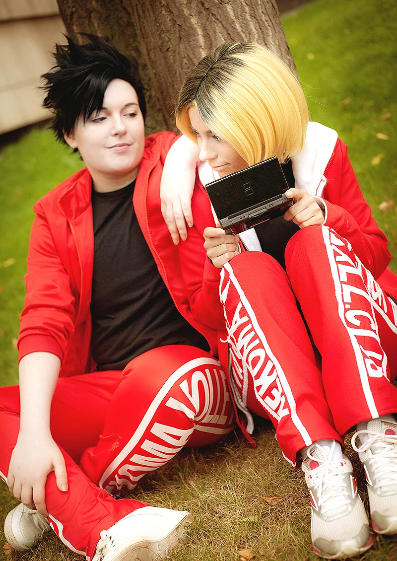 Cosplay-Cover: Kuroo Tetsurou [Trainingsanzug]
