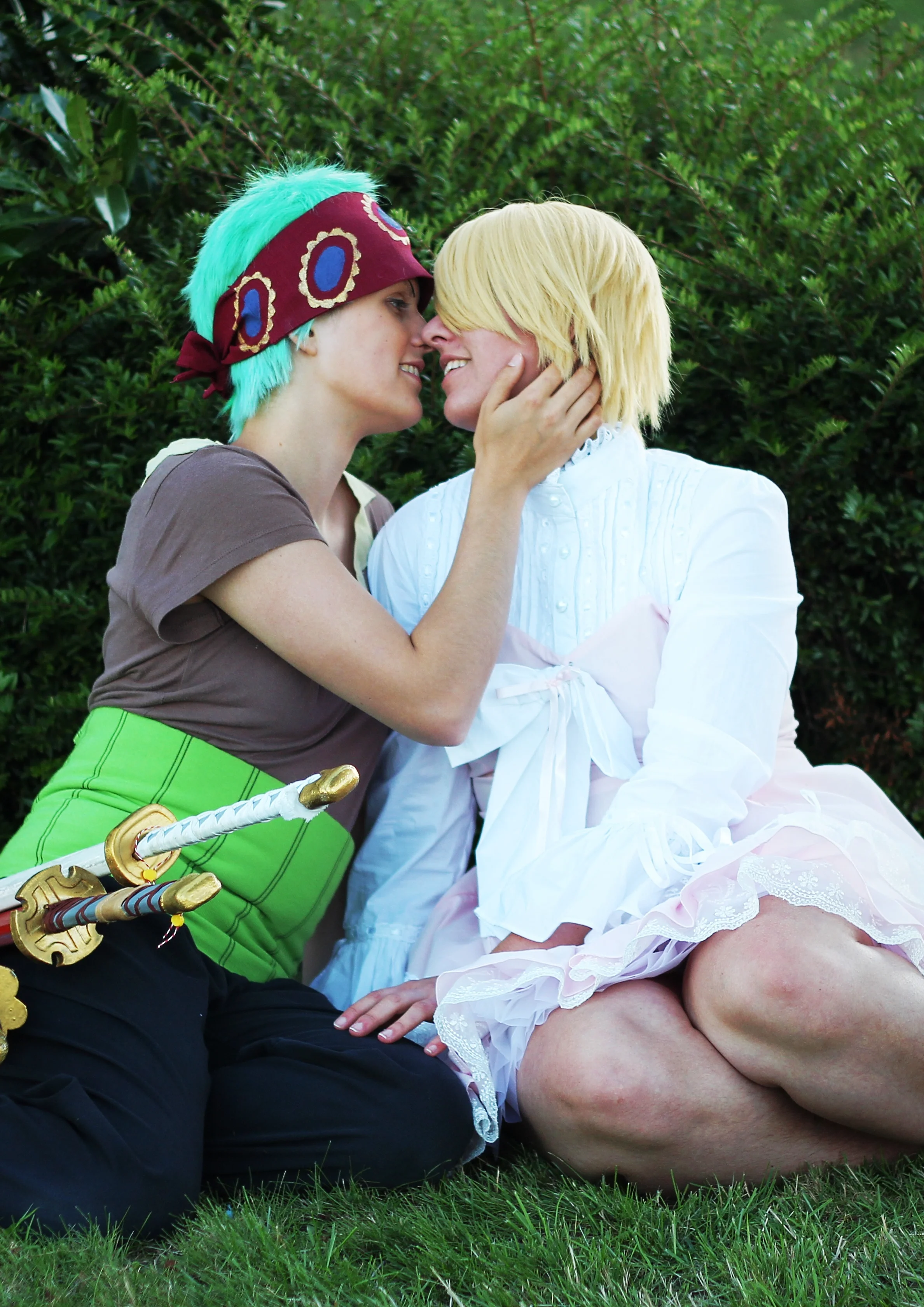 Cosplay-Cover: Sanji in Dress