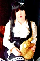 Cosplay-Cover: Lolita im Herbst