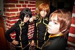 Cosplay-Cover: Suzaku Kururugi-Schuluniform