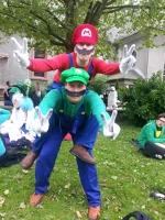 Cosplay-Cover: Luigi