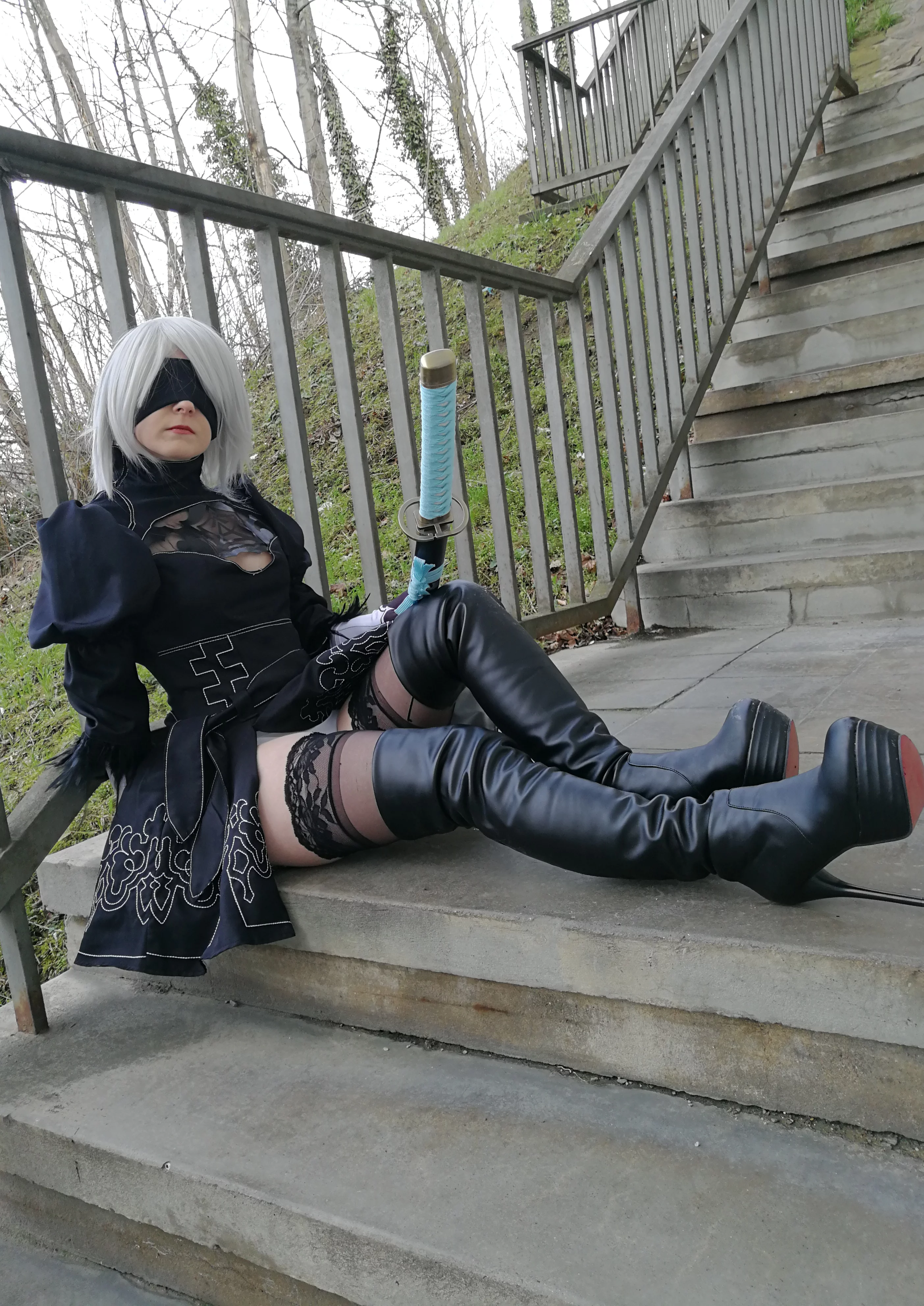 Cosplay-Cover: 2B