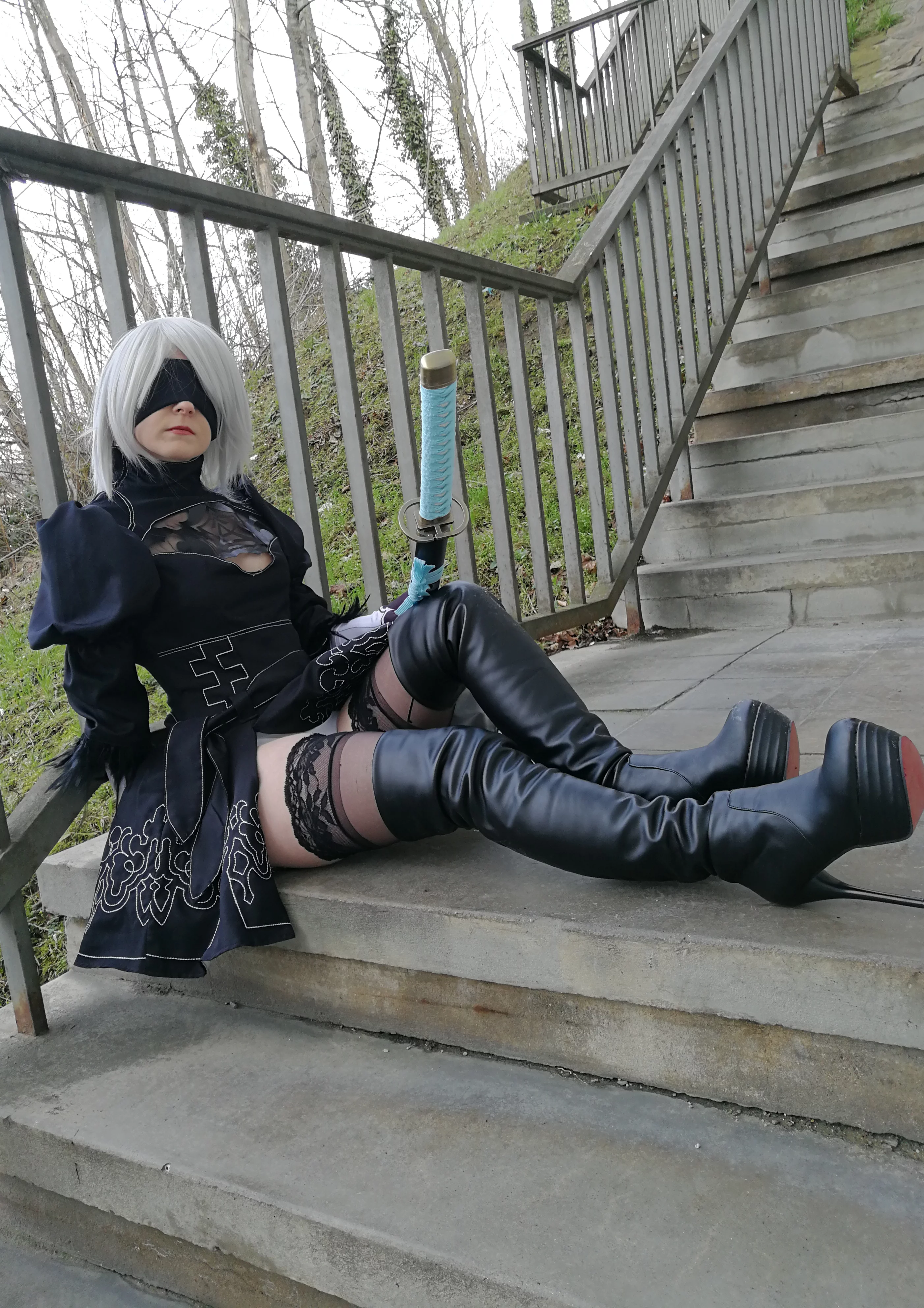 Cosplay-Cover: 2B