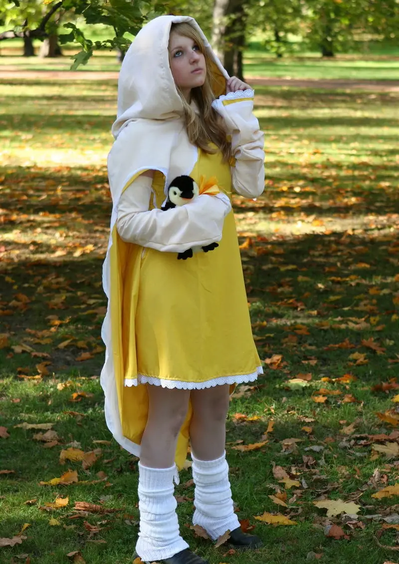 Cosplay-Cover: Gelbkäppchen