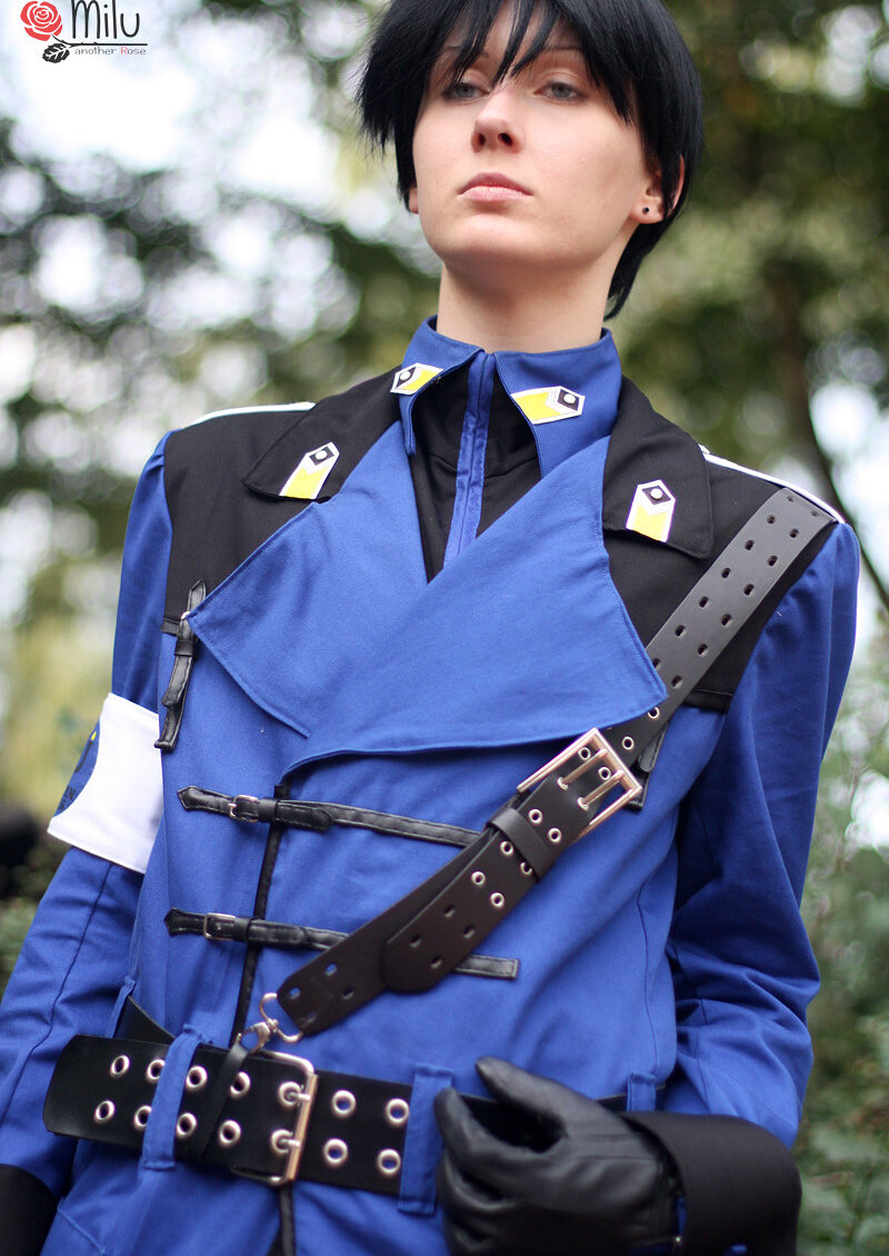 Cosplay-Cover: Fūma Monou [Blue Uniform]