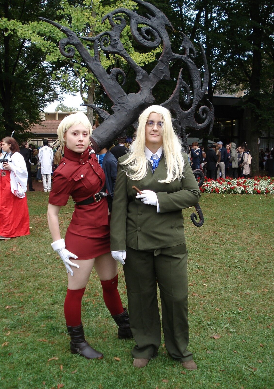 Cosplay-Cover: Integra Wingates Hellsing