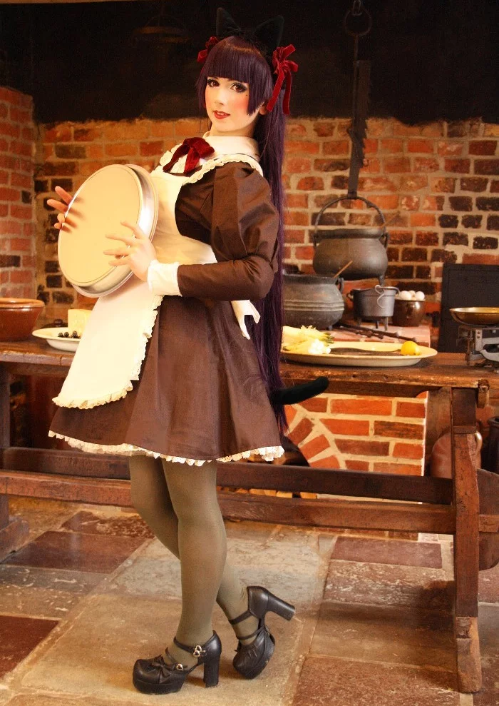 Cosplay-Cover: Kuroneko (Maid)