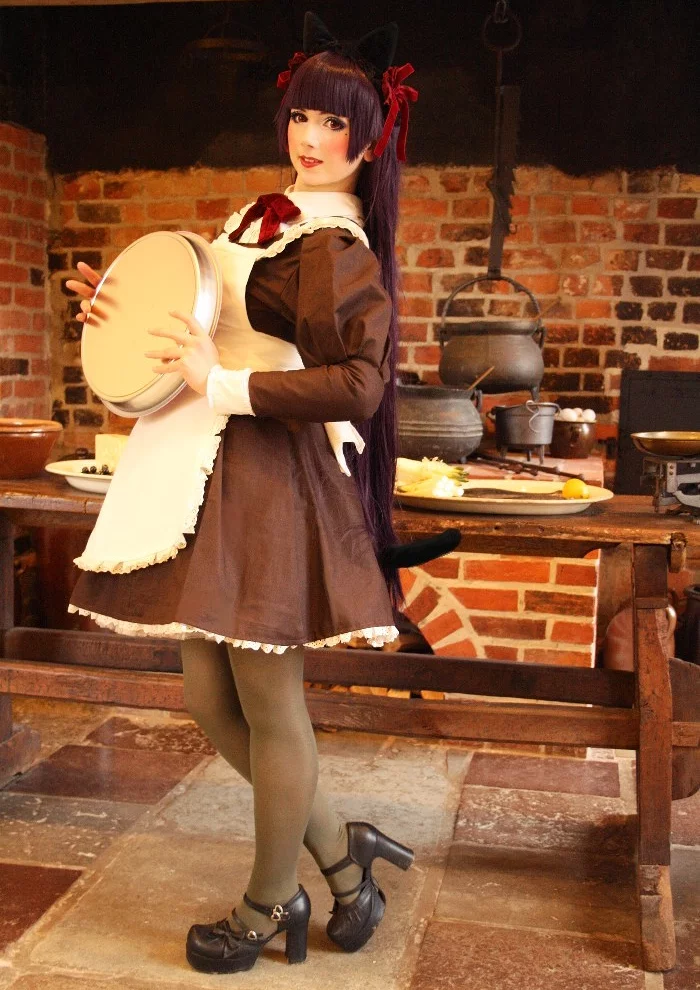 Cosplay-Cover: Kuroneko (Maid)