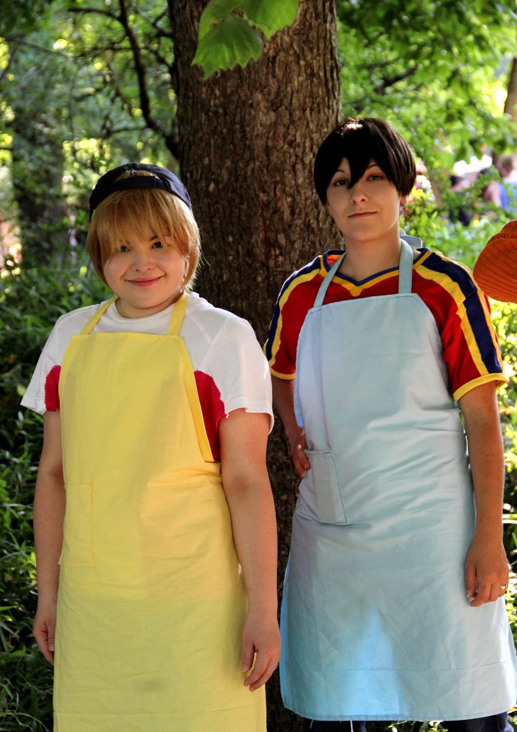 Cosplay-Cover: Omi Tsukiyono (Blumenladen)