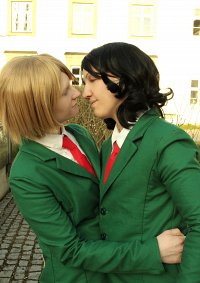 Cosplay-Cover: Aoyagi Hajime ✴ Schuluniform