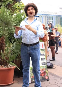 Cosplay-Cover: Bob Ross