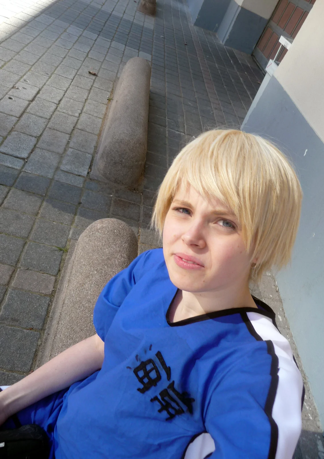 Cosplay-Cover: Kise Ryouta - Kaijou Trainingsanzug