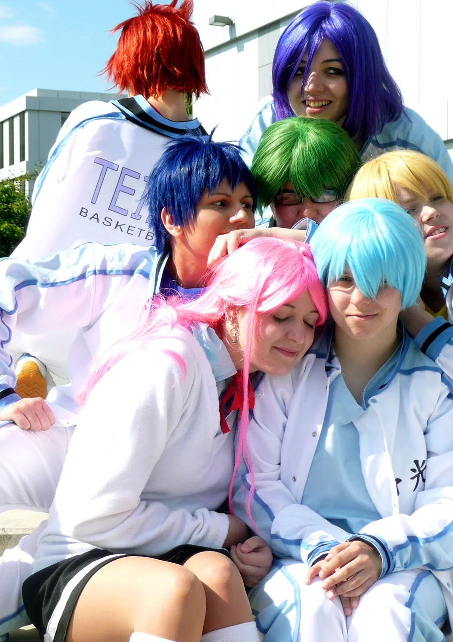 Cosplay-Cover: Aomine Daiki (Teikou Trainingsanzug)