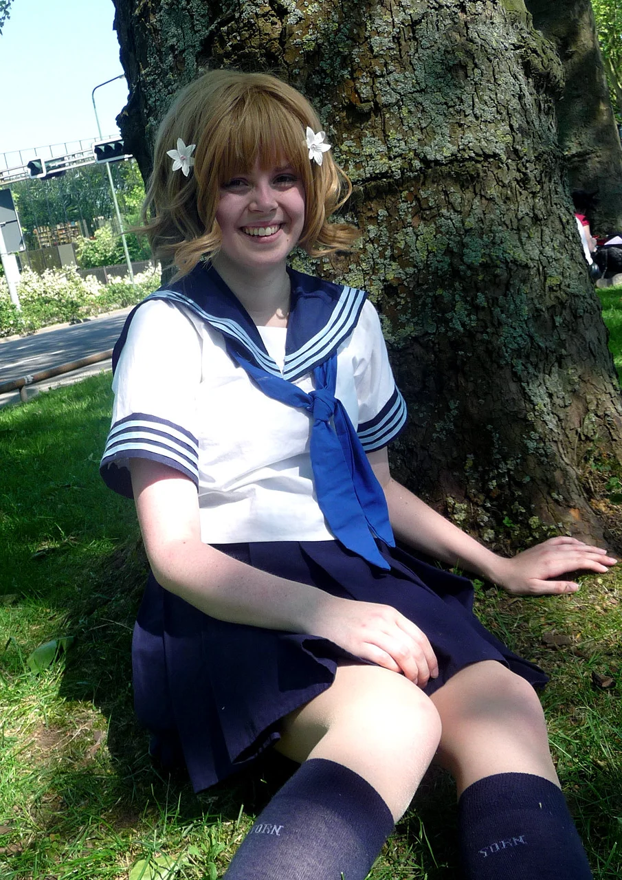 Cosplay-Cover: Matsumae Ohana - Sommeruniform