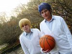 Cosplay-Cover: Aomine Daiki (Teikou Schuluniform)