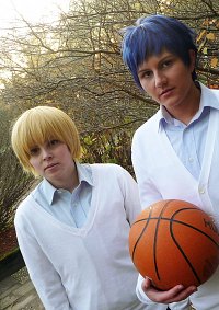 Cosplay-Cover: Aomine Daiki (Teikou Schuluniform)