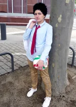 Cosplay-Cover: Iwaizumi Hajime (Schuluniform)