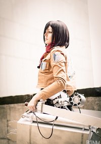 Cosplay-Cover: Mikasa Ackerman (Uniform Version)