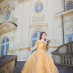 Cosplay: Belle [Ballkleid]