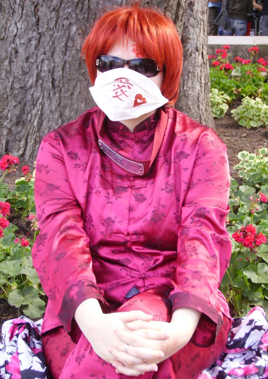 Cosplay-Cover: Gaara im Schlafanzug
