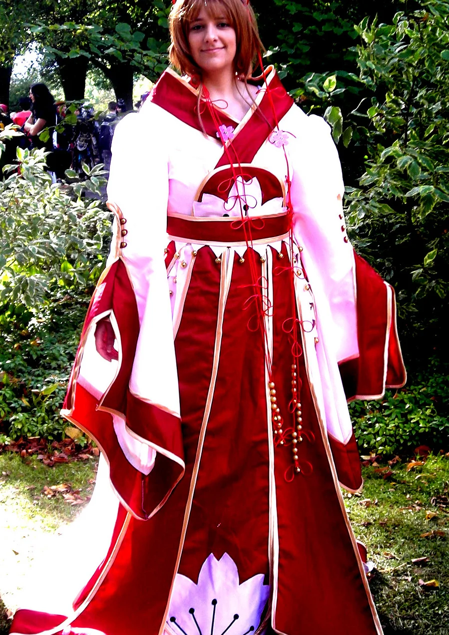 Cosplay-Cover: Sakura-Kirschblüten Kimono