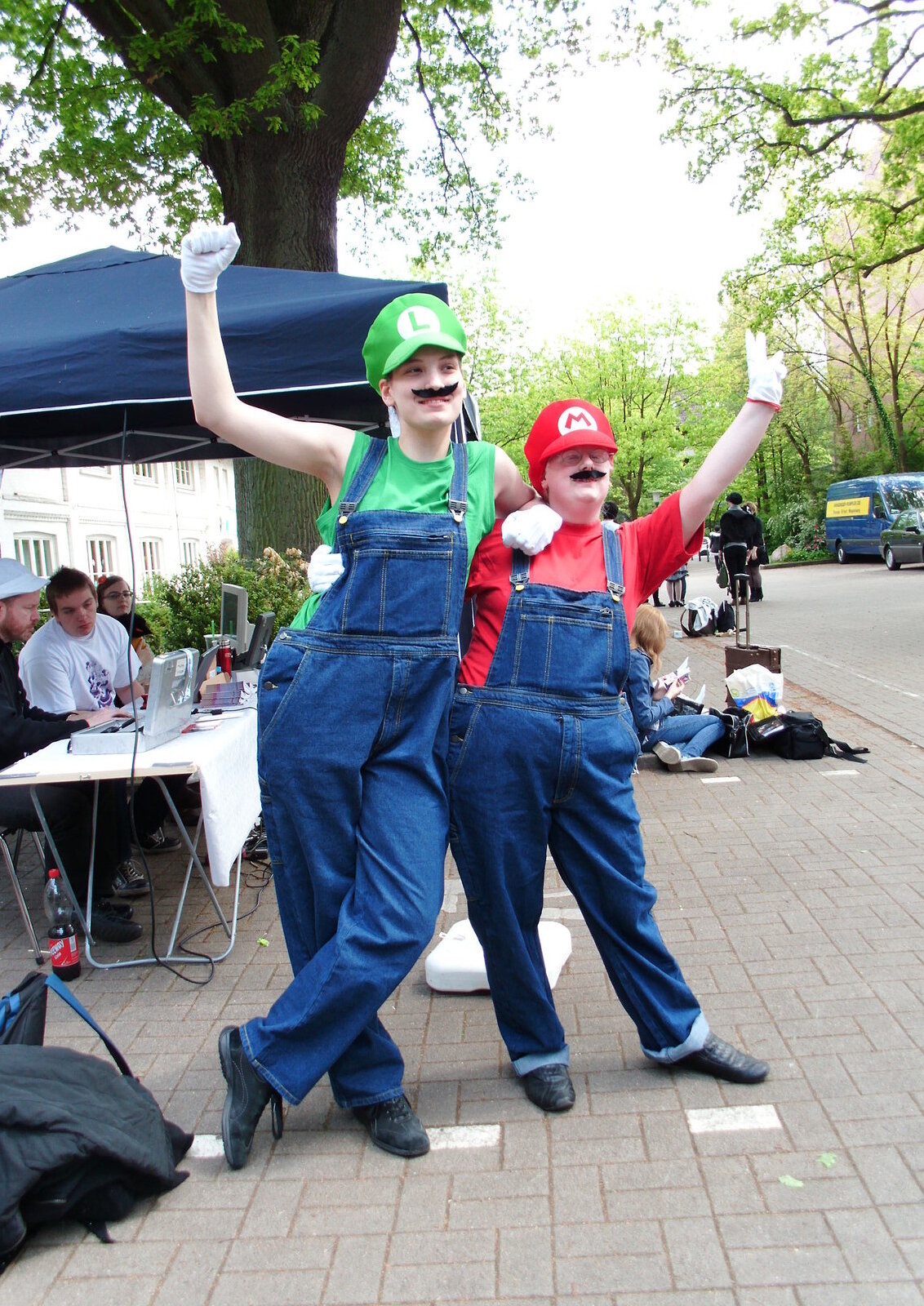 Cosplay-Cover: Luigi