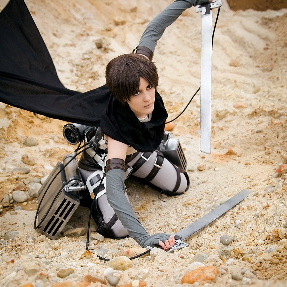 Cosplay: Eren Yeager (立体機動特務兵)