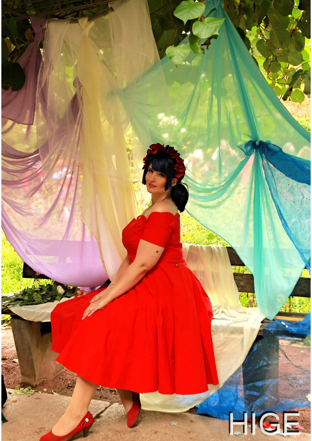 Cosplay-Cover: Marinette Dupain-Cheng (red dress)