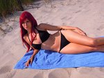 Cosplay-Cover: Erza Scarlet Bikini Version