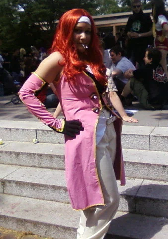 Cosplay-Cover: lila Fee