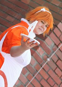 Cosplay-Cover: Orange IPod Nano