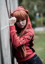 Cosplay-Cover: Asuka Langley Soryu (Plugsuit-Jacke)