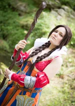 Cosplay-Cover: Philippa Eilhart [W3 Gwent Card]