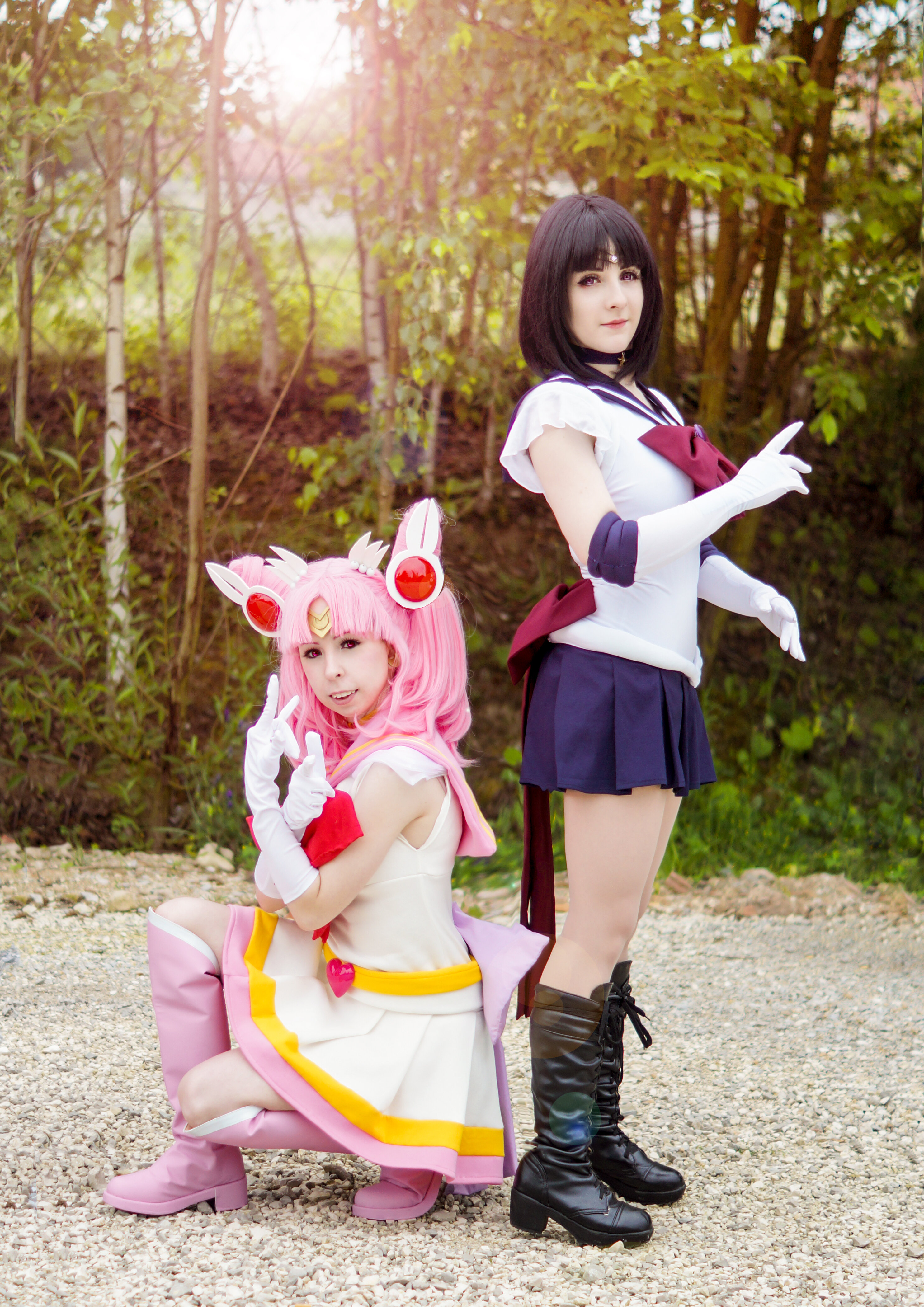 Cosplay-Cover: Super Sailor Chibi-Moon