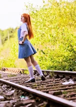 Cosplay-Cover: Soryu Asuka Langley - Schuluniform
