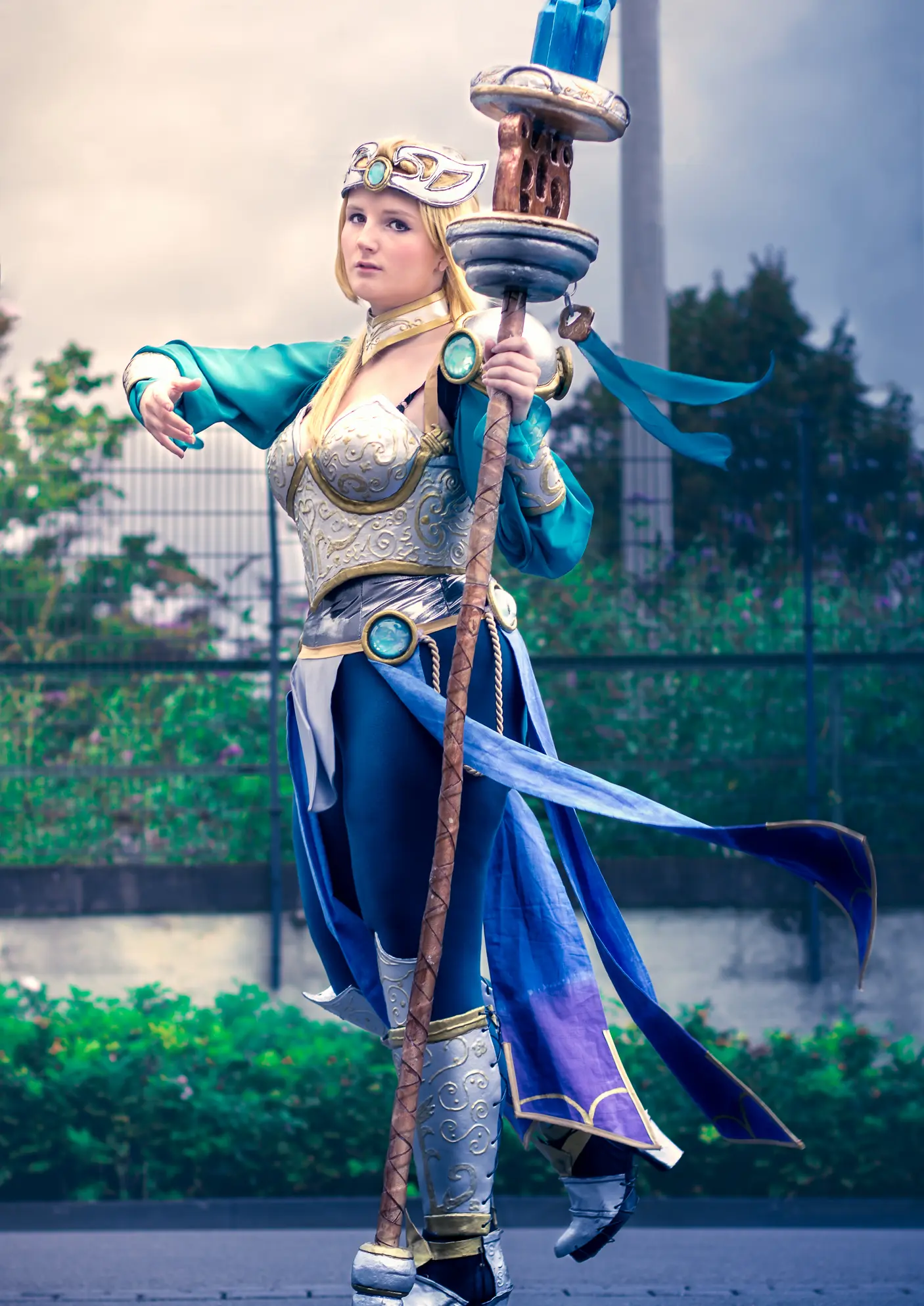 Cosplay-Cover: Siegreiche Janna