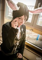 Cosplay-Cover: Sebastian Michaelis ♚ White Rabbit Version ♚