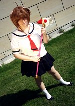 Cosplay-Cover: Sakura Kinomoto [Summerschoolsuit]