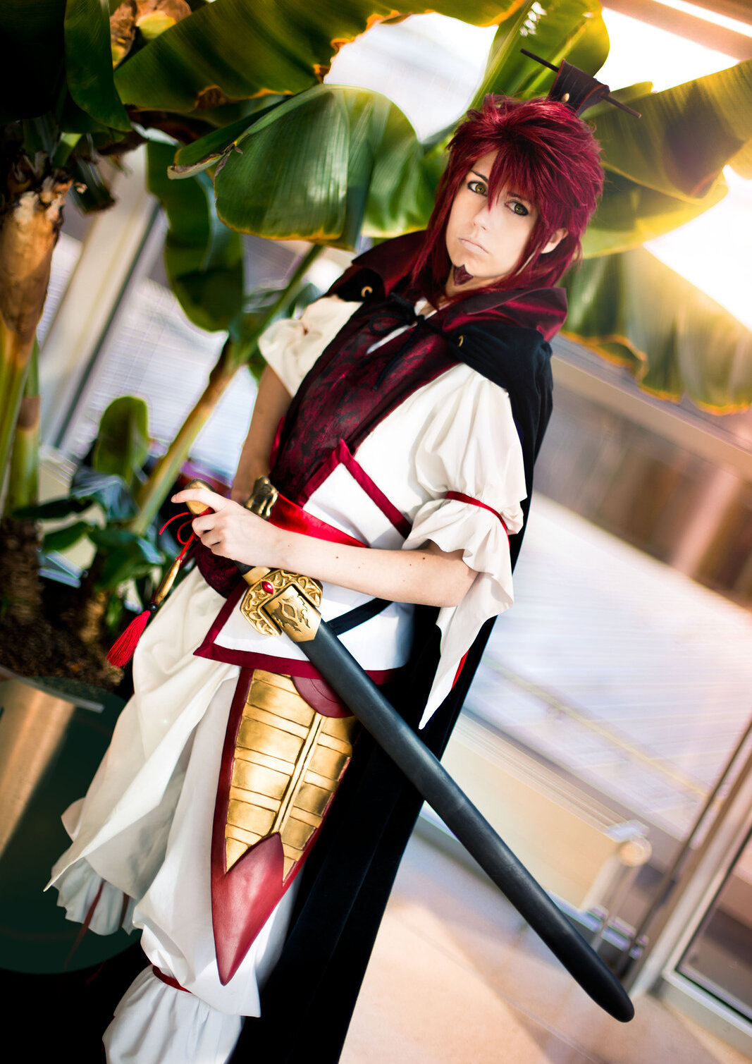 Cosplay-Cover: Ren Kouen [Dungeon conquering & usual attire]