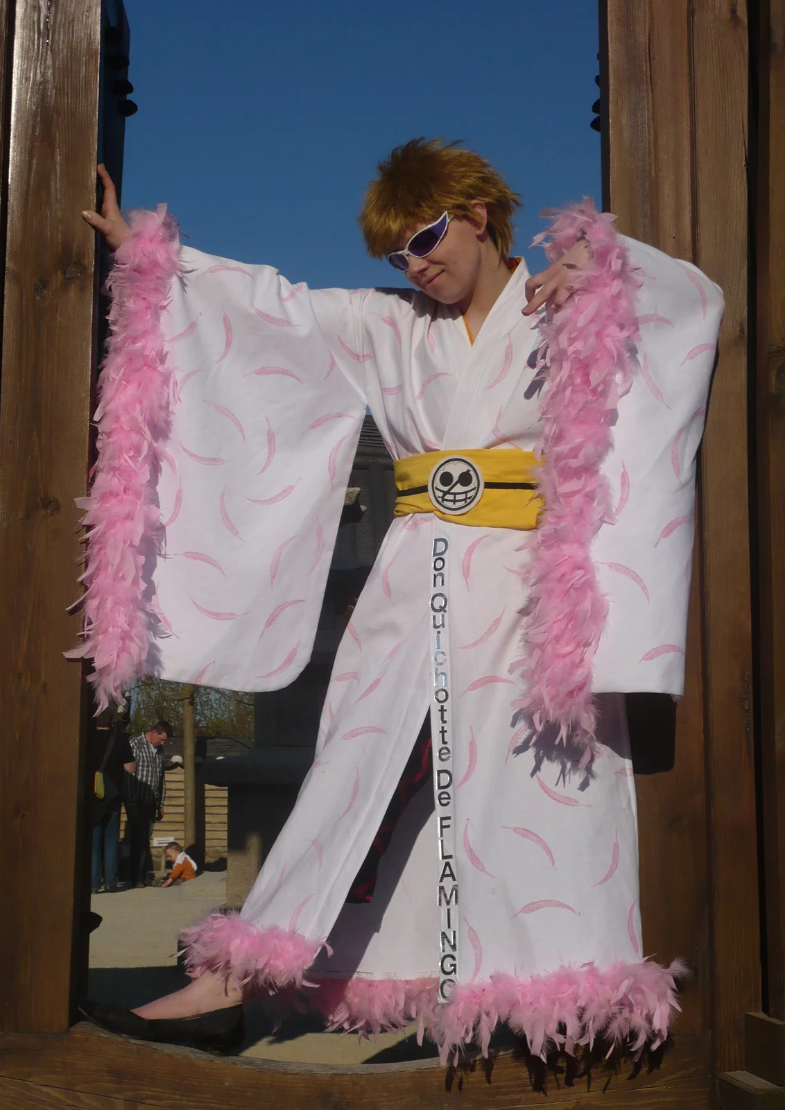 Cosplay-Cover: Don Quichotte de Flamingo - kimono style