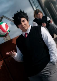 Cosplay-Cover: Kuroo Tetsurou | 黒尾 鉄朗 🐈⬛「Schooluniform」