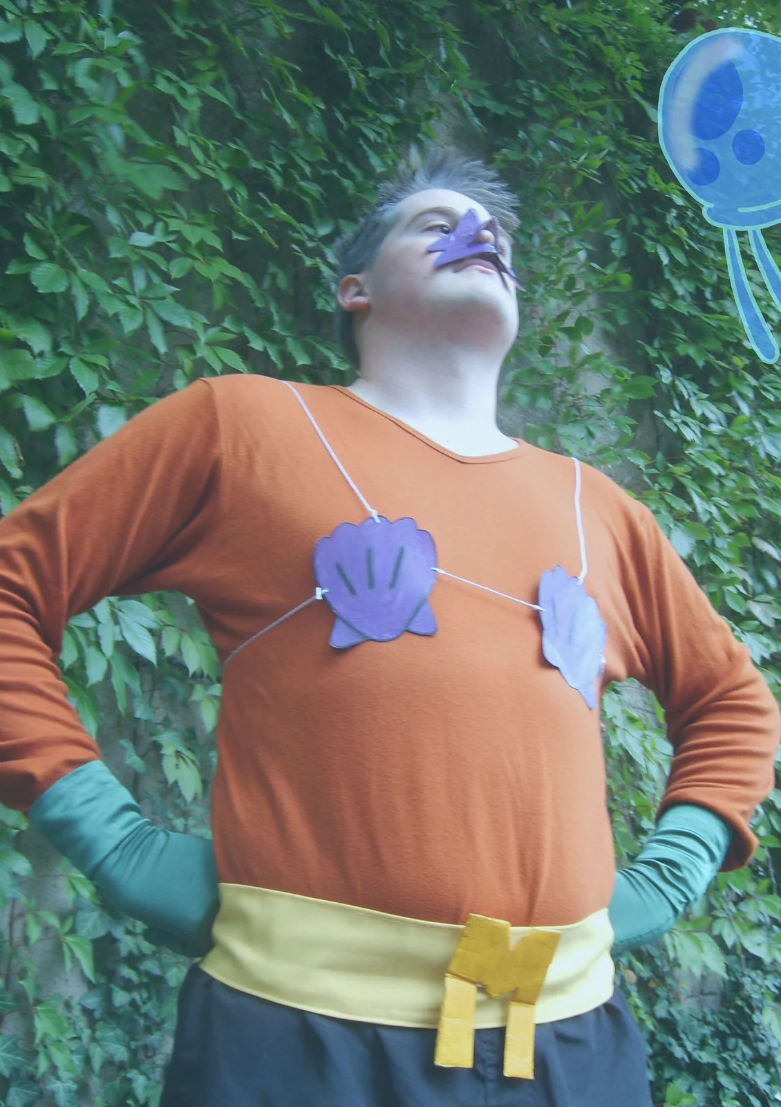 Cosplay-Cover: Meerjungfraumann