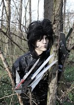 Cosplay-Cover: Edward mit den Scherenhänden