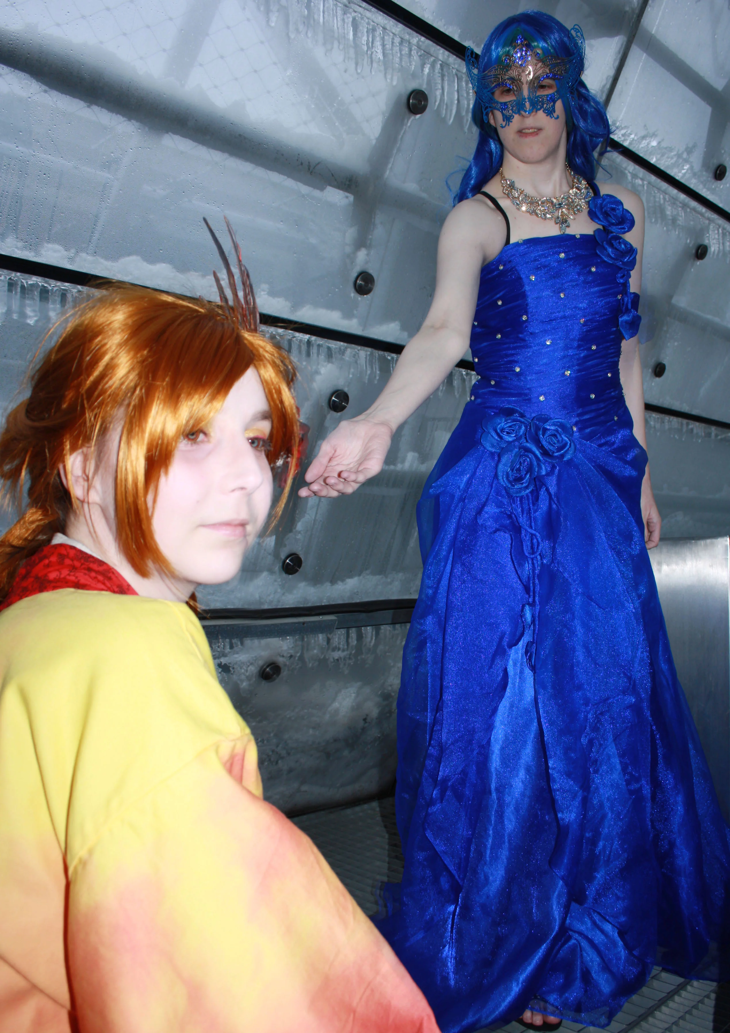 Cosplay-Cover: Pfau (Human)