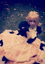 Cosplay-Cover: Rin Kagamine [Ballkleid]