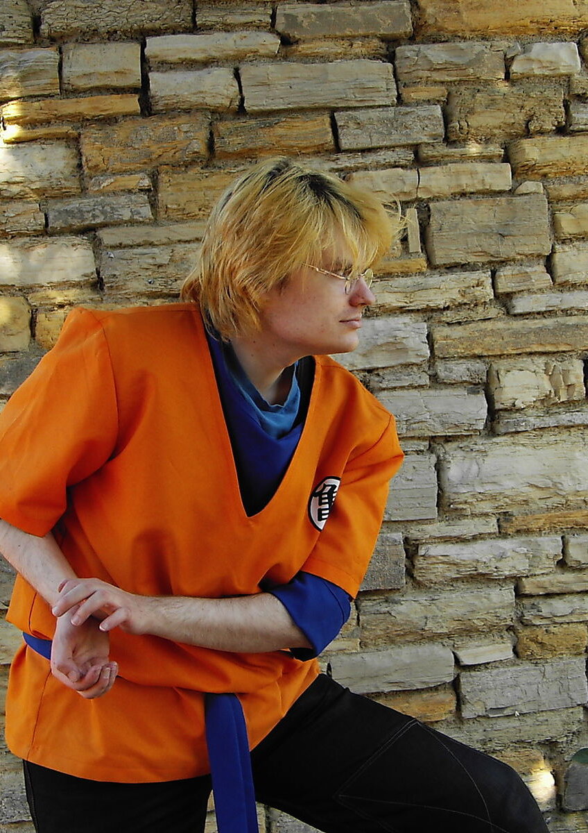 Cosplay-Cover: Latzhosen Son-Goku