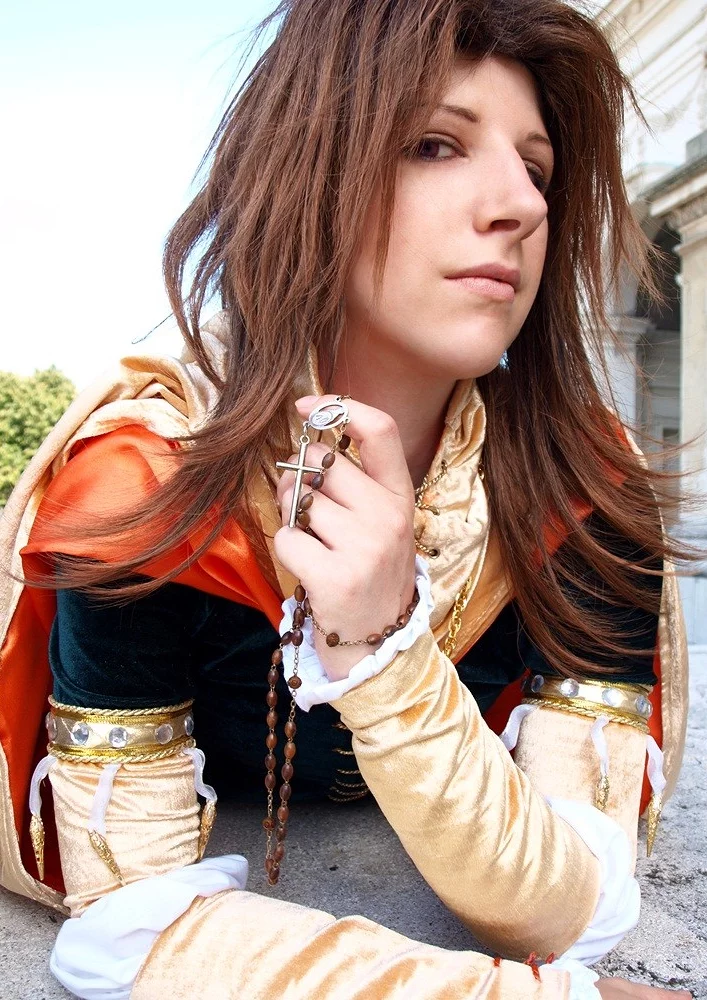 Cosplay-Cover: Cesare Borgia [Bd.3 Cover]